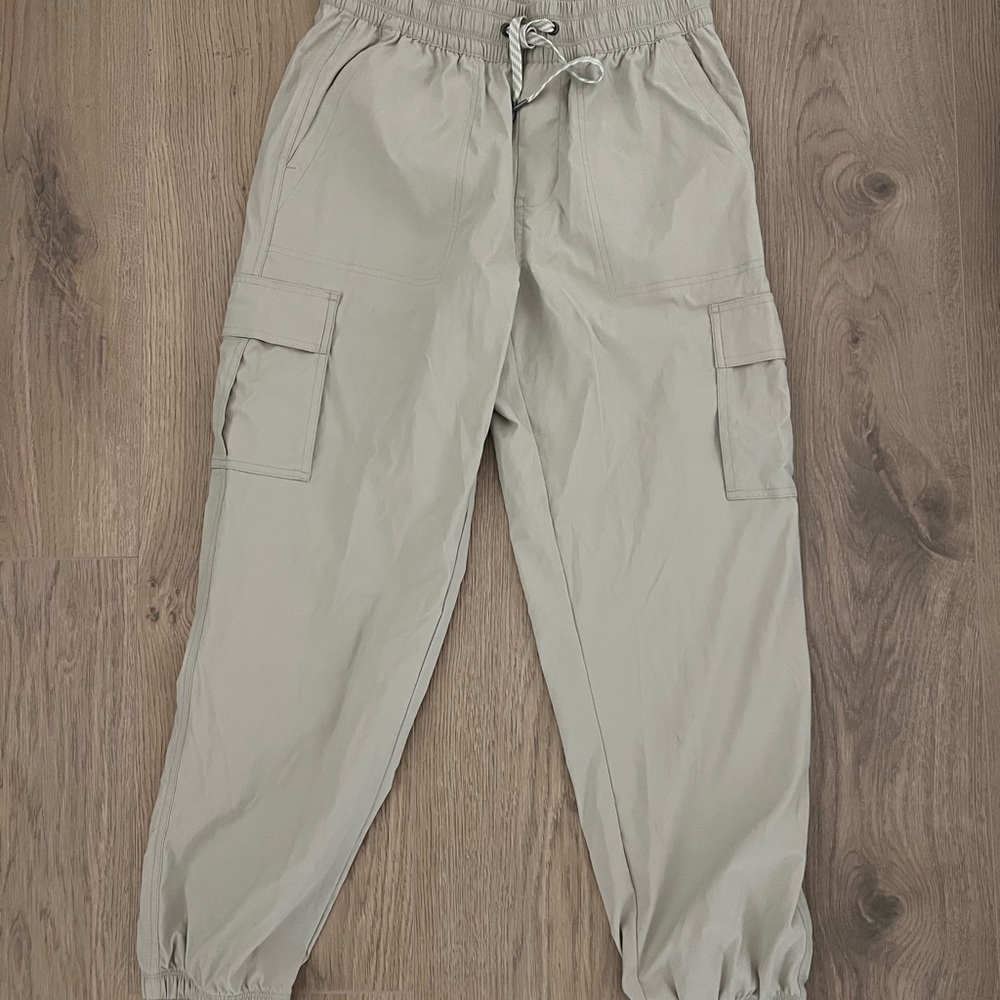 Vuori Beige Cargo Jogger Pants